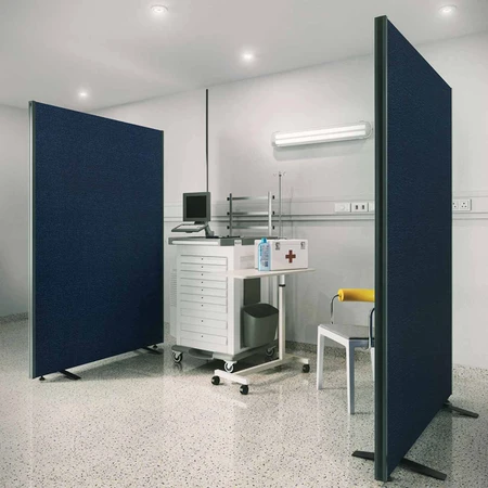 Floor Standing Acoustic Office Partition Screen logo