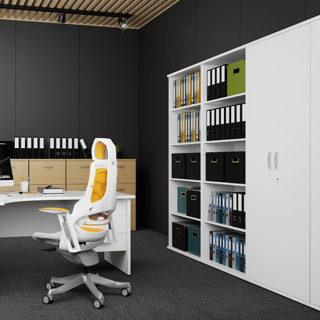 Impulse Lockable Office Storage Cupboards, 800mm x 2000mmm