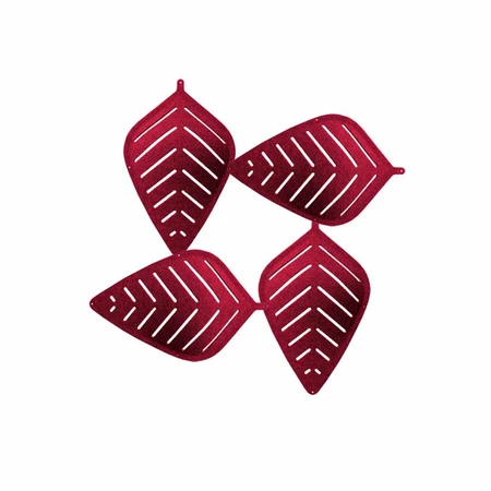 The Abstracta Airleaf gives an oasis appearance to the suspended sound-absorbing ceiling isle complementing open space offices - multicolour leaves - in office. logo