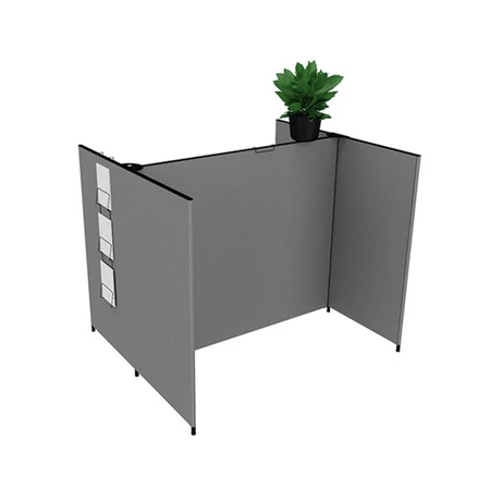 Abstracta DB H Cubicle Office Workstation logo