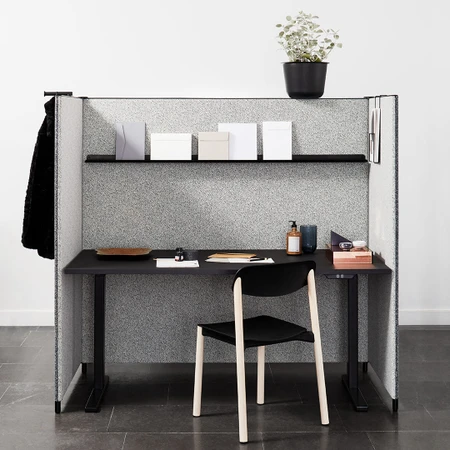 Abstracta DB H Cubicle Office Workstation logo