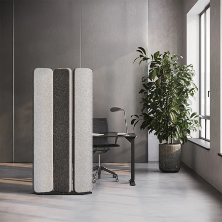 Muffle Rotate 70 acoustic partition screen – view 3 logo