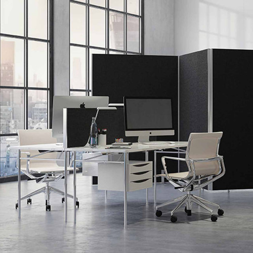 Acoustic Desk Dividers – Straight-Top