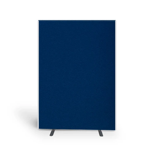 Easy clean vinyl office partition screen