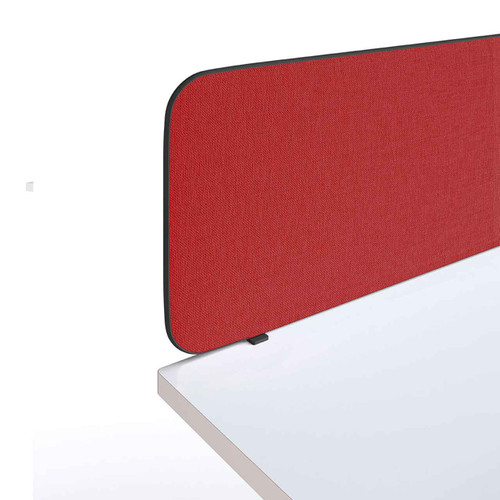 Budget Smooth Office Desk Screen Straight Top