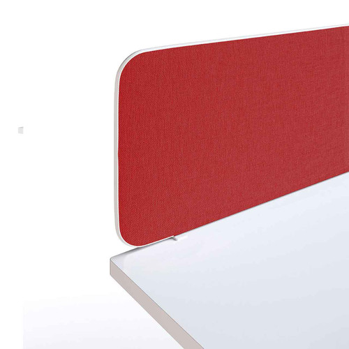 Budget Smooth Office Desk Screen Straight Top