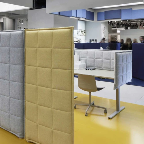 Acoustic desk partition Stitch table
