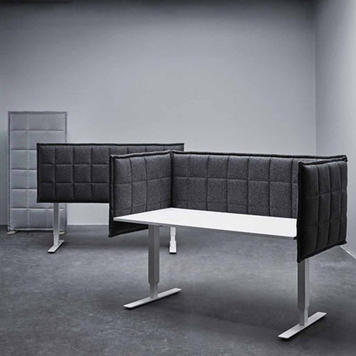 Acoustic desk partition Stitch table
