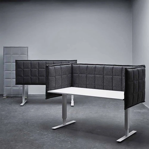 Acoustic desk partition Stitch table