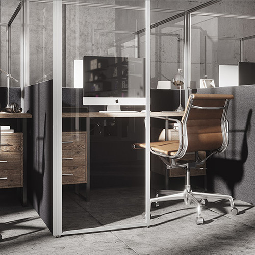 Glass Office Partition Screens |Panelscreens