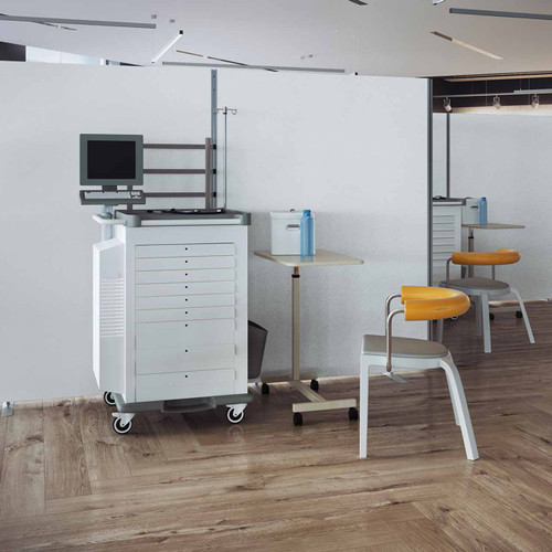 Medical Easy Clean Antibacterial Vinyl Room Divider