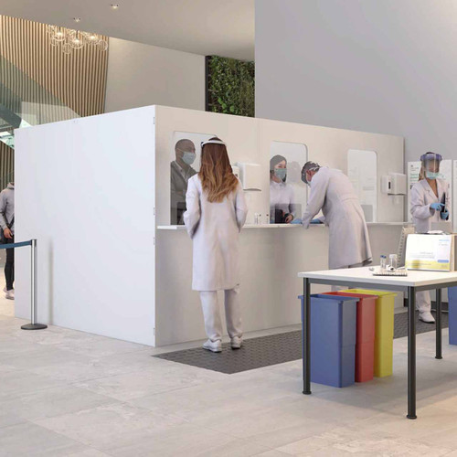 Singular Master & Intermediate Modular Covid-19 Testing Booths