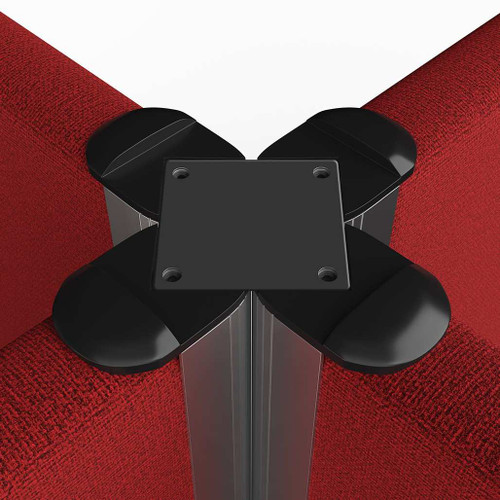 4 way linking screen connector fixing