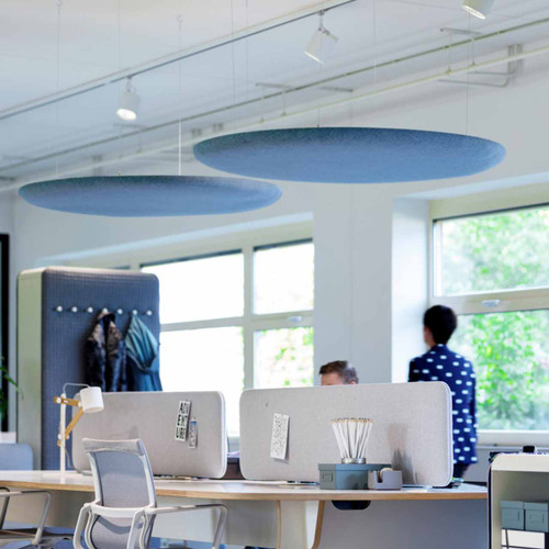 Freestanding acoustic desk divider | Pillow