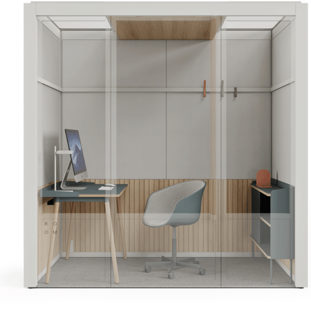 Room Acoustic Privacy Office Room Pod Booth Panelscreens