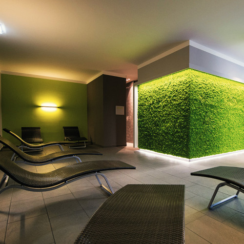 Moosgreen Flexible (straight), colour: moss green.