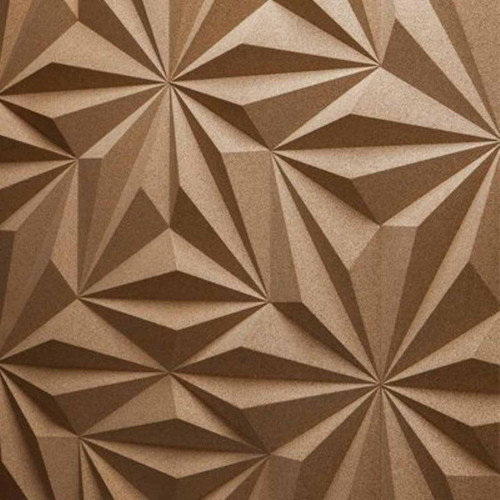Corkbee Line Cork Acoustic Wall Panel Decorative -  3D Wall Panels - Details - Natural