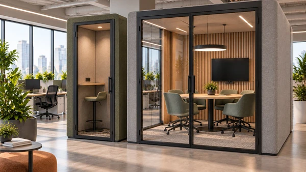 Office Pods vs Phone Booths: Sizes, Costs and What Fits