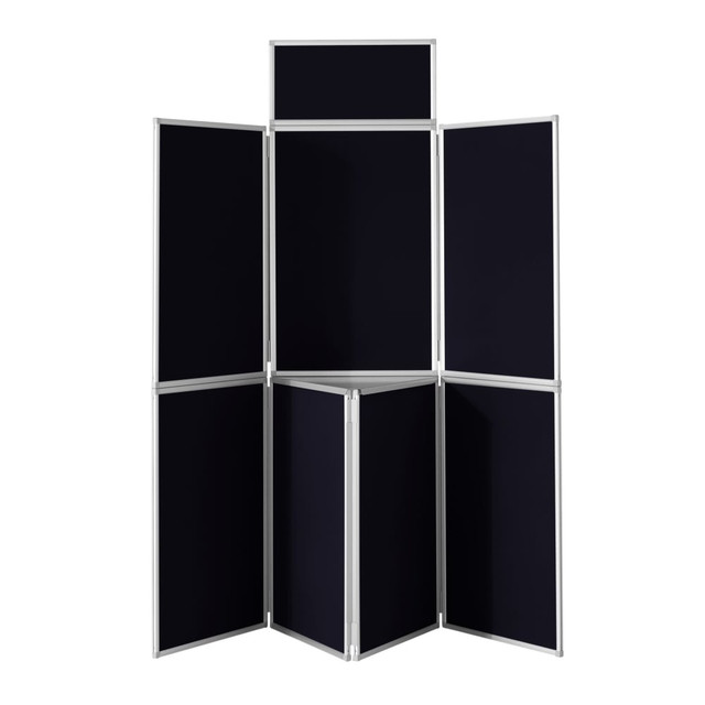 Heavy duty folding display board