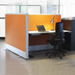 Chubby Glass Top Acoustic Office Divider