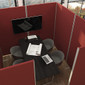 Office Partition Screen Enclosures