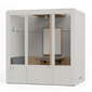 Acoustic office meeting pod room booth for additional soundproof space in your open work environment