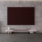 The Abstracta Scala can be integrated in any interior, whether your home, office, retail or hospitality business - burgundy.