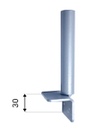 30mm Side Fixing for desk screens