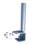 28mm Desk Clamp for desk screens