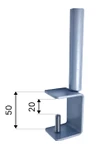50mm Desk Clamp for desk screens