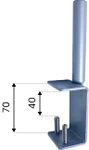 70mm Desk Clamp for desk screens