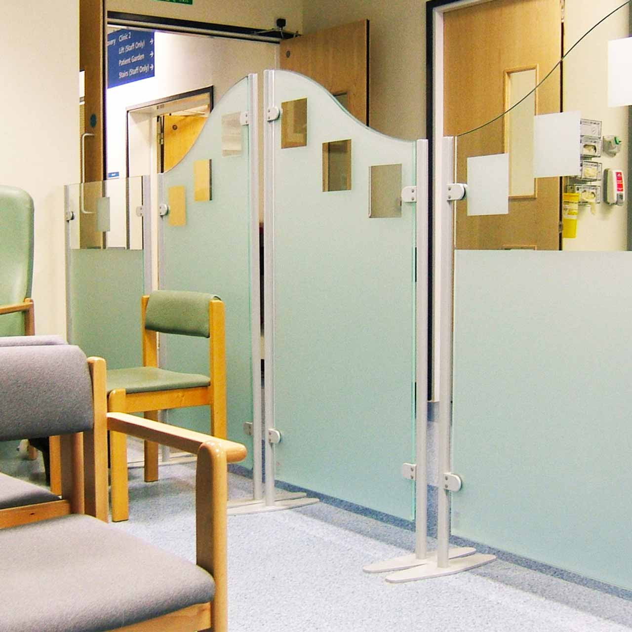 Classic Glass Partition Screen Arch logo