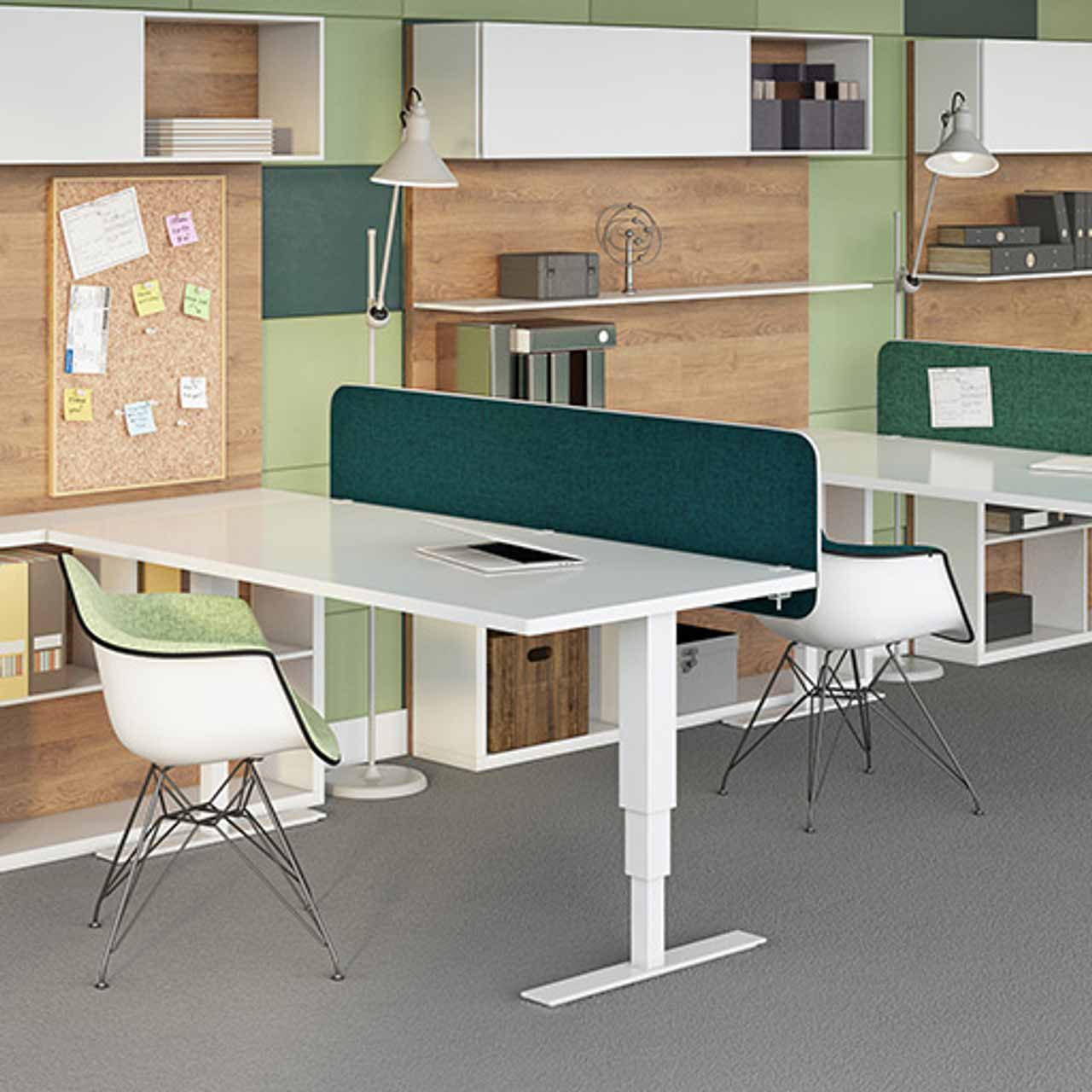 Budget Desk-Mounted Backdrop Screens Straight Top logo