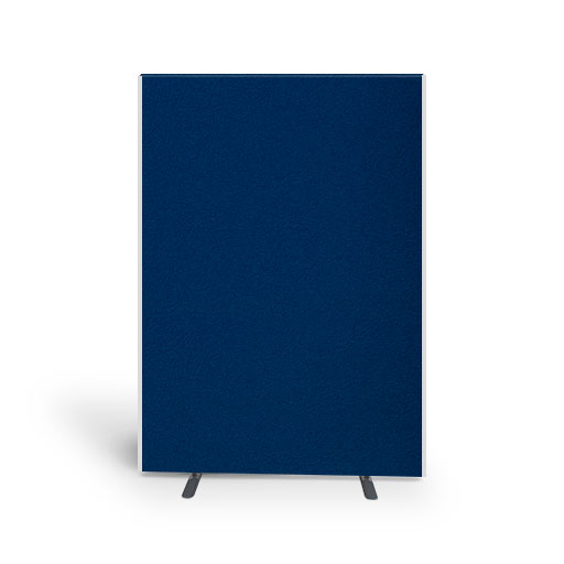 Easy clean vinyl office partition screen