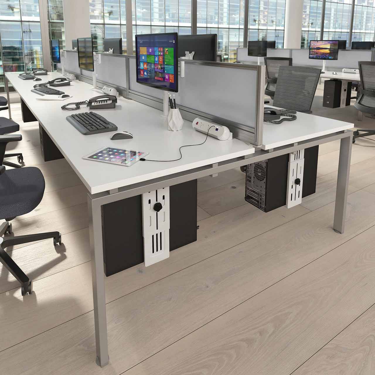 Dams Aluminium Framed Acrylic Desk Screen logo