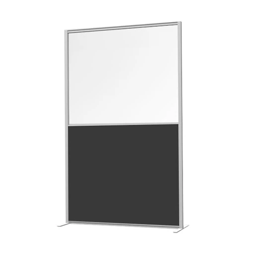 Border Part Glazed Office Screen