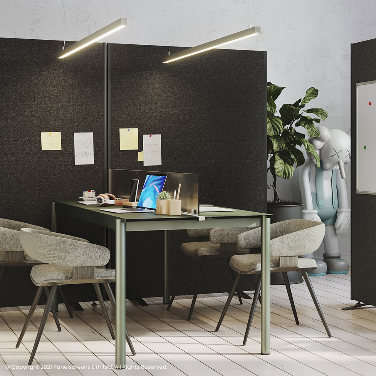 Acoustic partition screens that divide the office into separate areas and create privacy through sound absorbing panels, being ideal for an office, breakout area, home office, classroom, hospital or clinic. Acoustic Freestanding Office Screen With UK Fast Delivery - in the office placement. Acoustic partition screens that divide the office into separate areas and create privacy through sound absorbing panels, being ideal for an office, breakout area, home office, classroom, hospital or clinic. Acoustic Freestanding Office Screen With UK Fast Delivery - in the office placement. logo