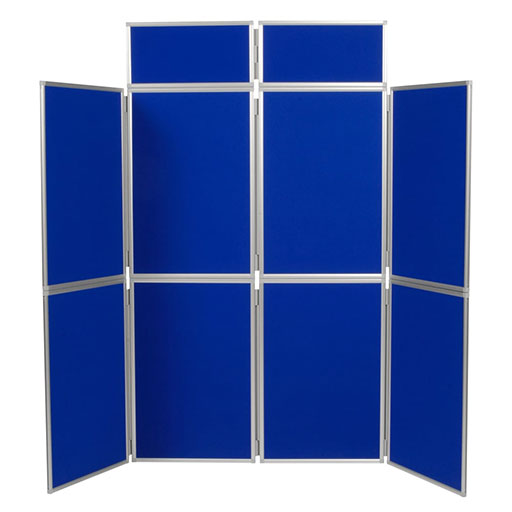 Lightweight Folding Display Board 8 Panels logo