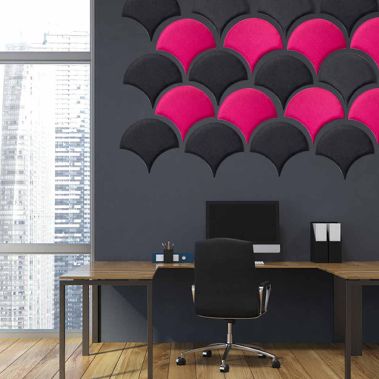 Quad Fan Acoustic Wall Tiles logo