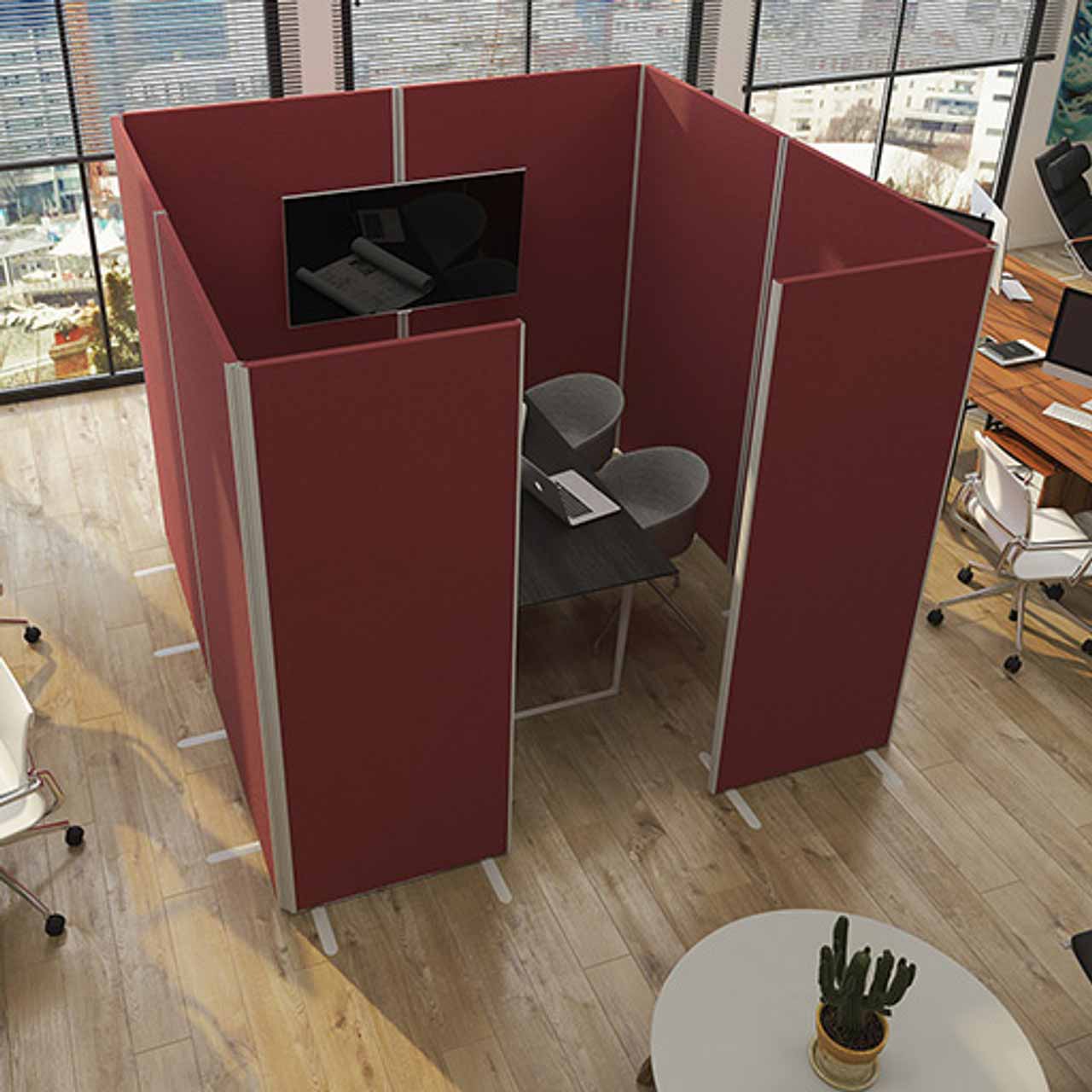 Office Partition Screen Enclosures logo