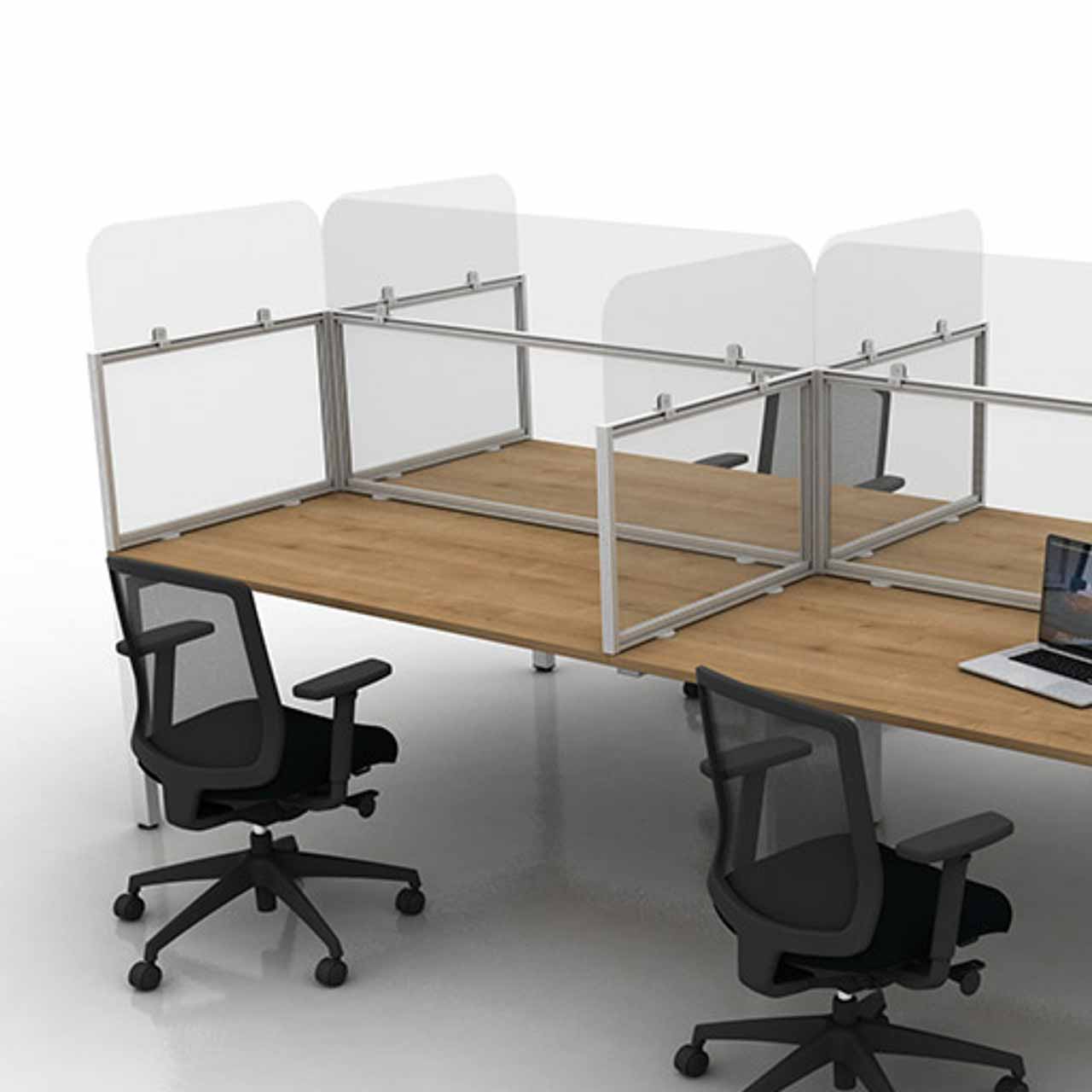 Protect Plus Desk Mounted Glazed Screen logo