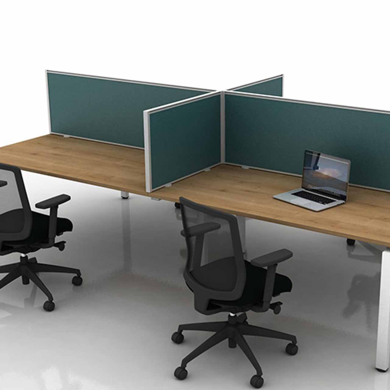 Protect vinyl desk mounted screen