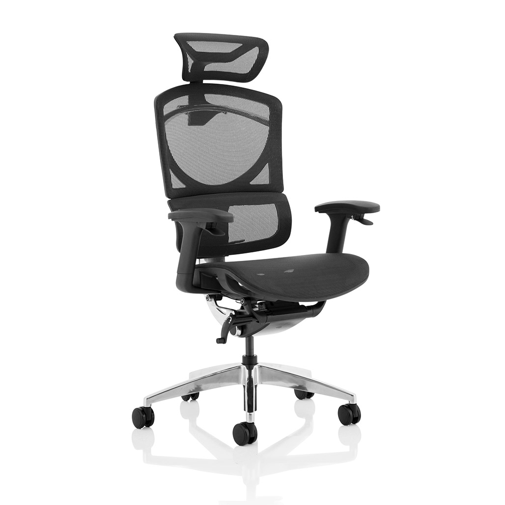 office chair with net seat