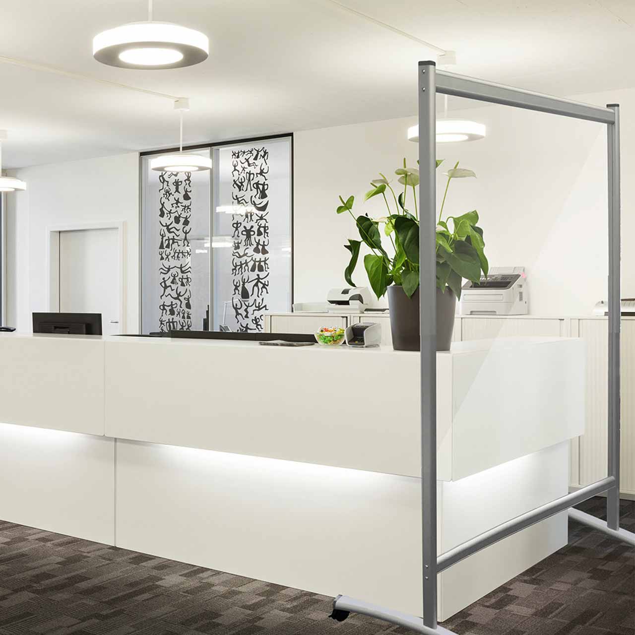 Glazed Mobile Office Screen logo