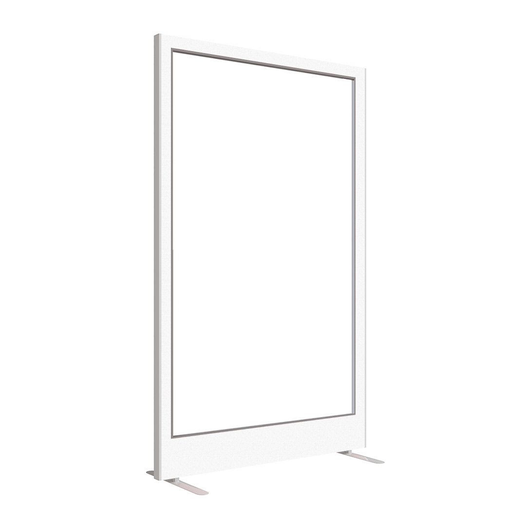 Medical Easy Clean Antibacterial Vinyl Partition Screen Full Vision