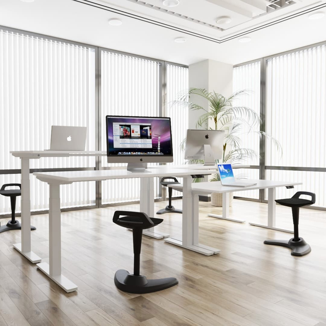 Air Height Adjustable Sit-Stand Ergonomic Office Desk logo