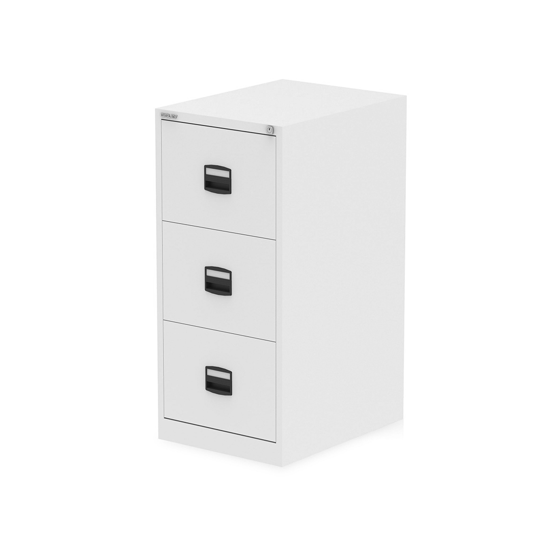Bisley Qube Steel 2, 3 and 4 Drawer Filing Cabinets Office Storage logo