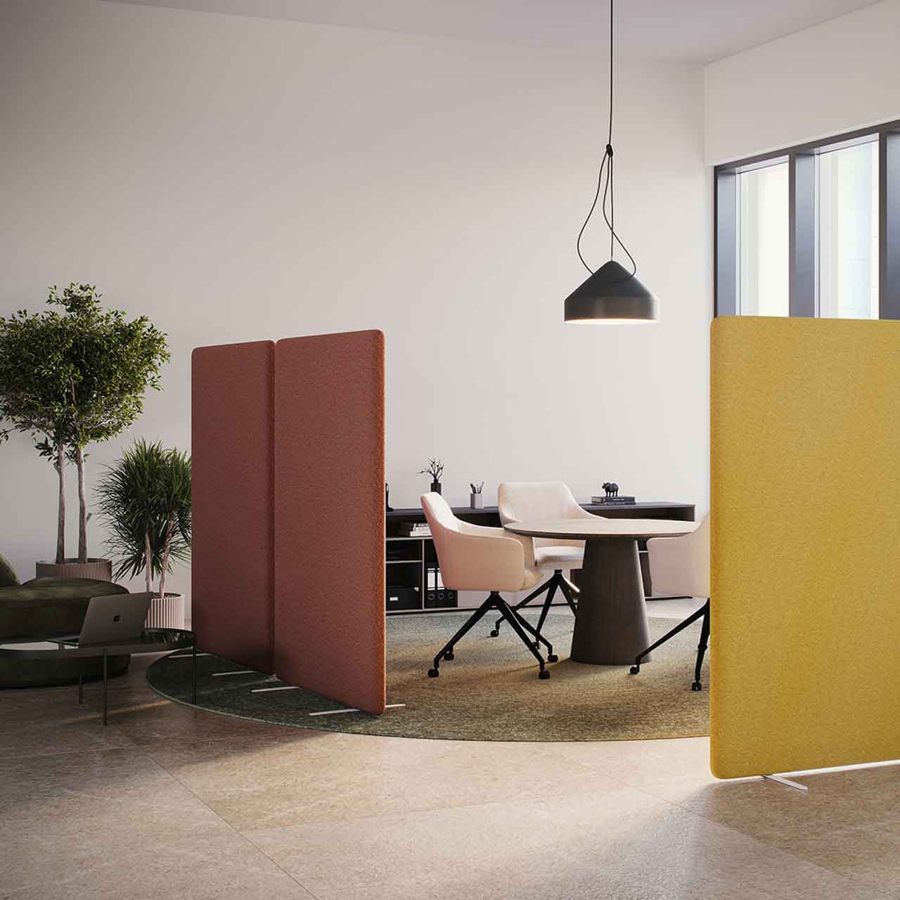 Muffle 70 Free Standing Acoustic Screen Muffle 70 Free Standing Acoustic Screen logo