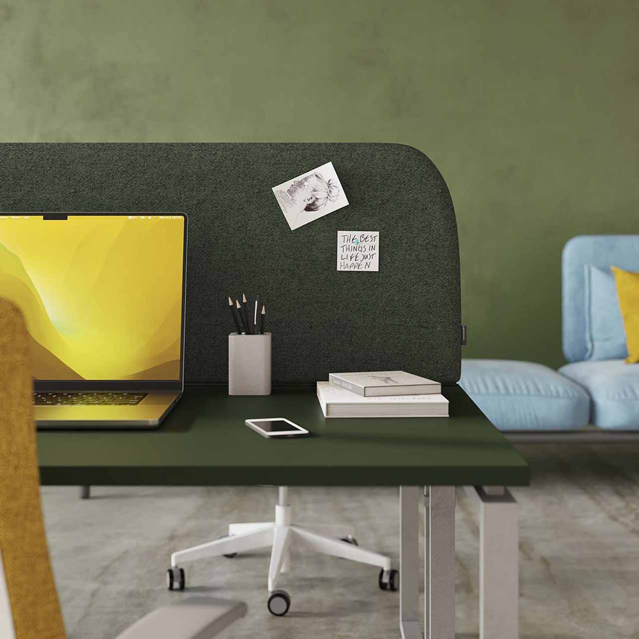 Hush 50 Acoustic Desk Office Screen