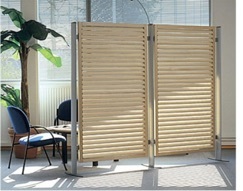 Wood Office Screens